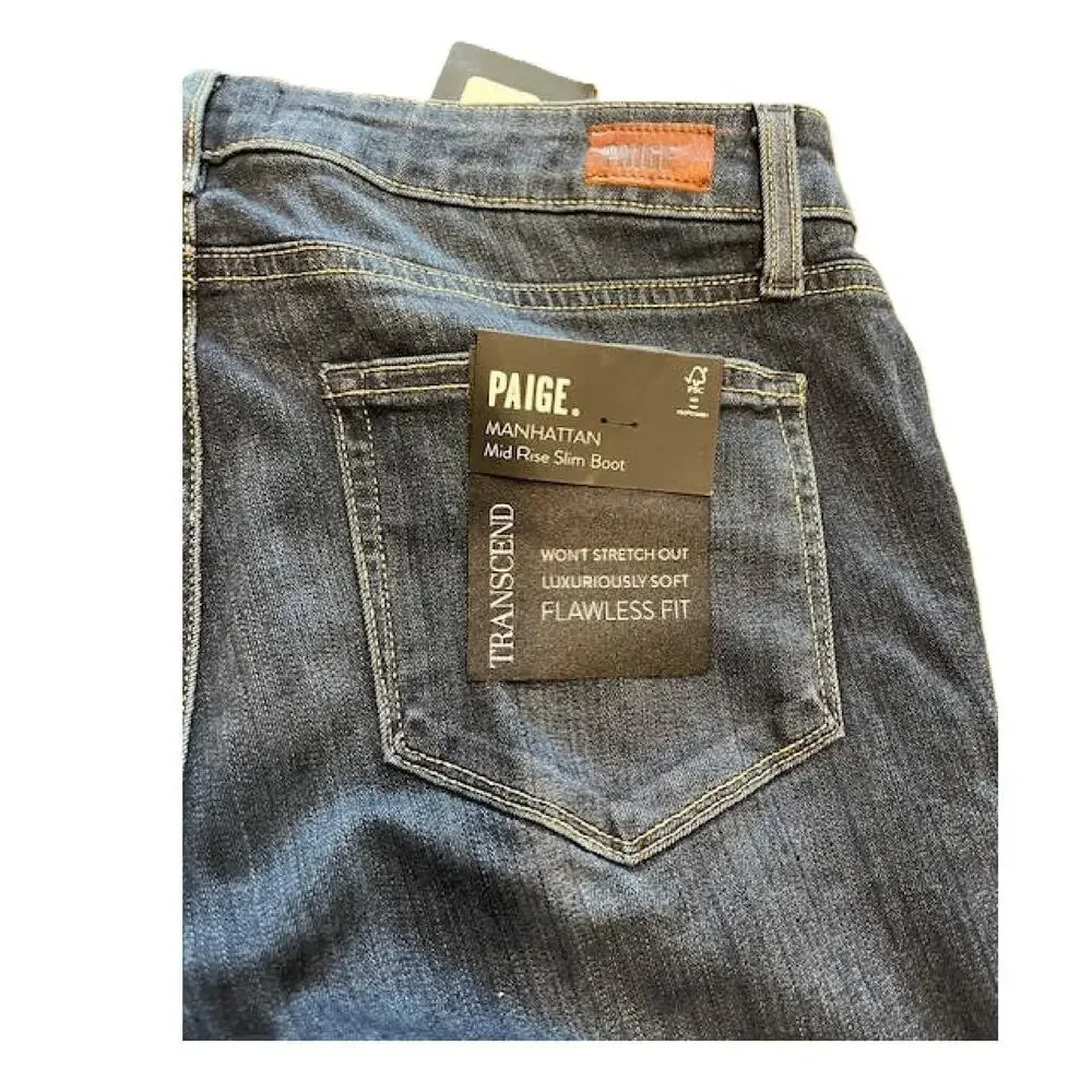 PAIGE Women's Manhattan Bootcut 32", Nottingham, 29 - Picture 6 of 8